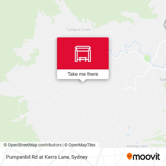Pumpenbil Rd at Kerrs Lane map