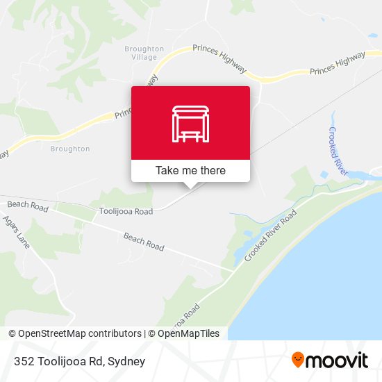 352 Toolijooa Rd map