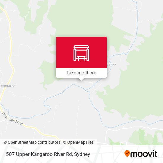 507 Upper Kangaroo River Rd map
