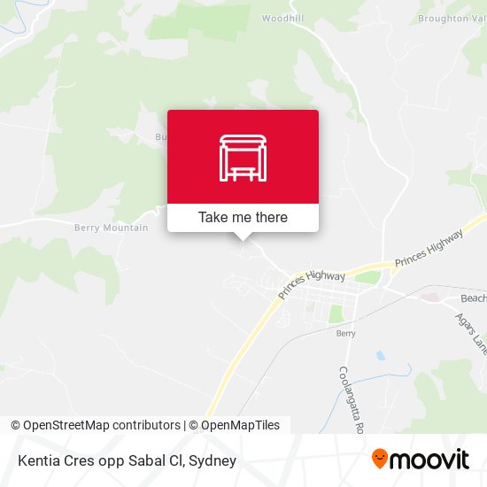 Kentia Cres opp Sabal Cl map