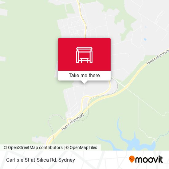 Carlisle St at Silica Rd map