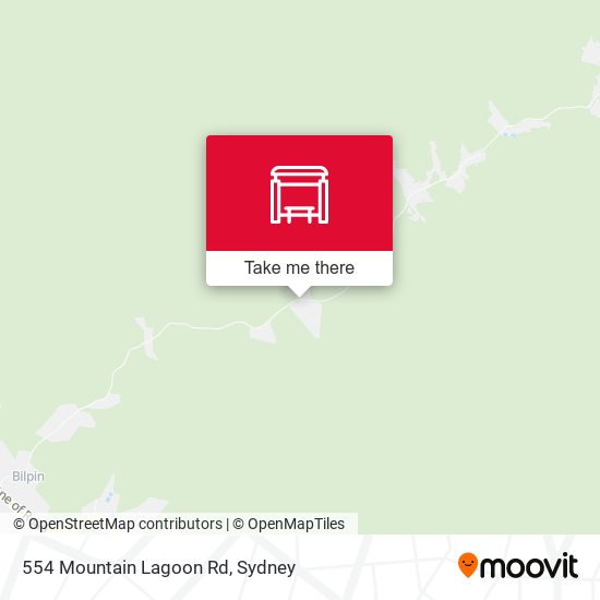 554 Mountain Lagoon Rd map