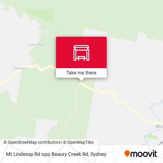 Mt Lindesay Rd opp Beaury Creek Rd map