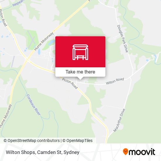 Wilton Shops, Camden St map
