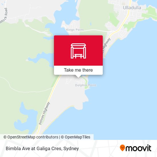 Bimbla Ave at Galiga Cres map