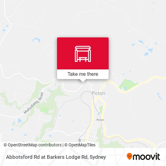 Abbotsford Rd at Barkers Lodge Rd map