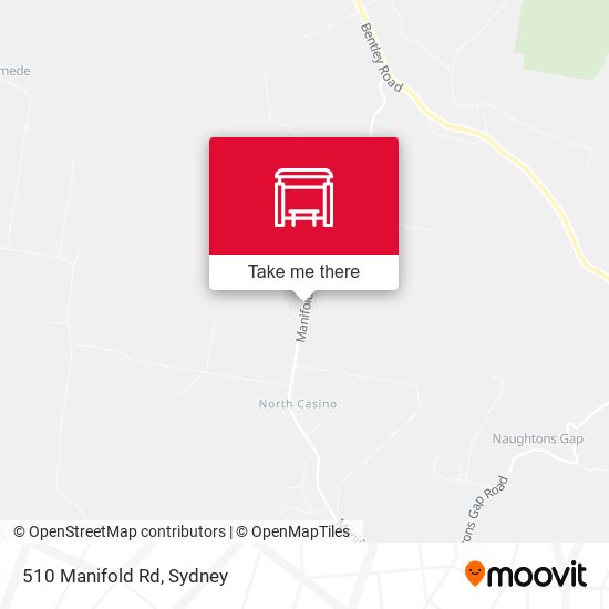 510 Manifold Rd map