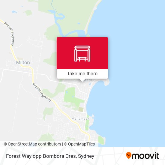 Forest Way opp Bombora Cres map