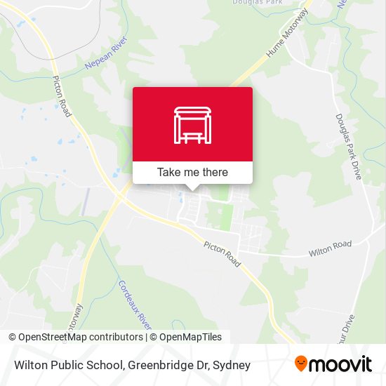 Wilton Public School, Greenbridge Dr map