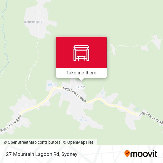 27 Mountain Lagoon Rd map