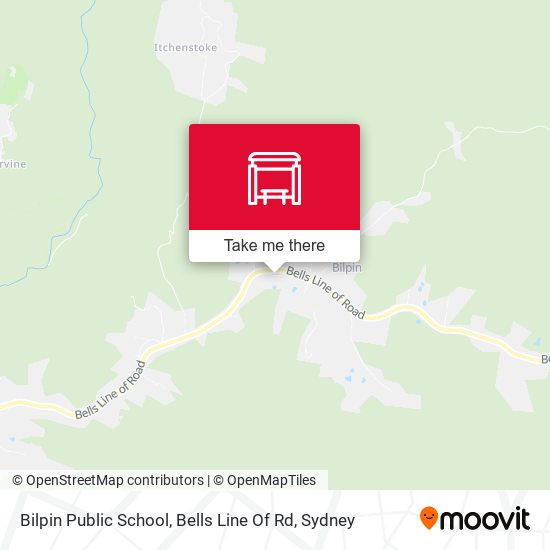 Bilpin Public School, Bells Line Of Rd map