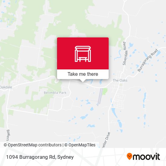 1094 Burragorang Rd map