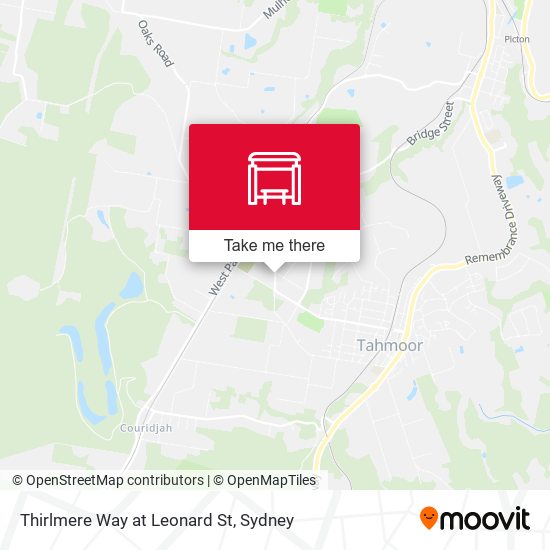 Thirlmere Way at Leonard St map