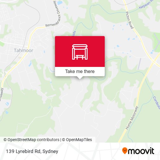 139 Lyrebird Rd map