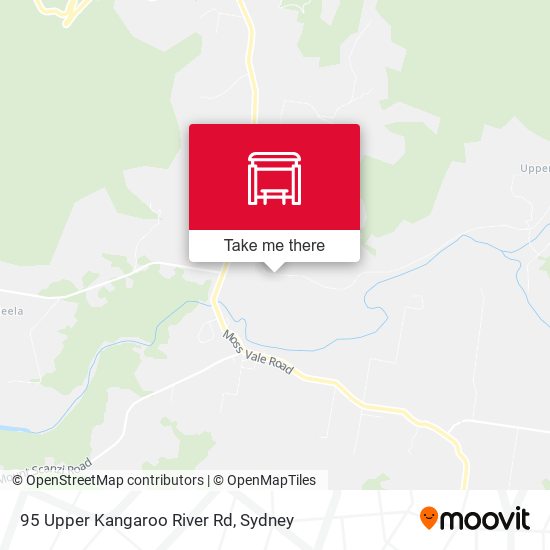 95 Upper Kangaroo River Rd map