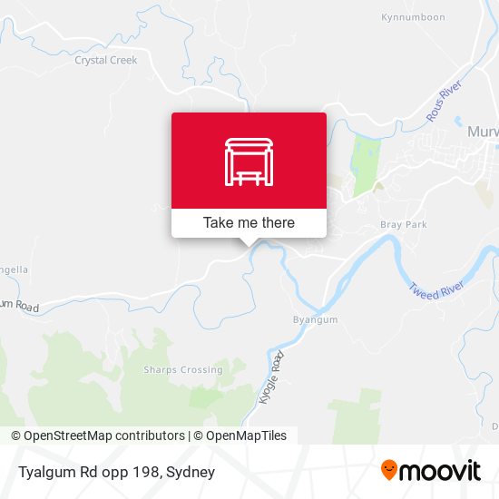 Tyalgum Rd opp 198 map