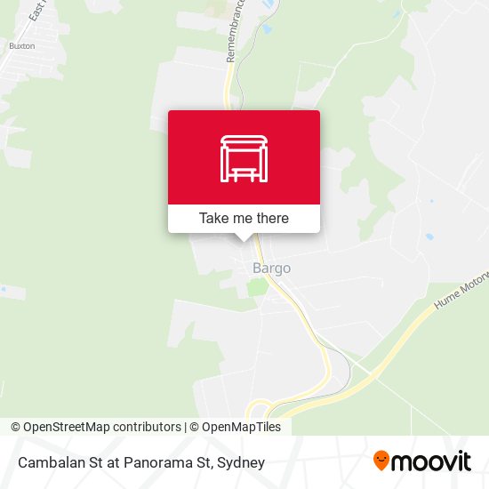Cambalan St at Panorama St map