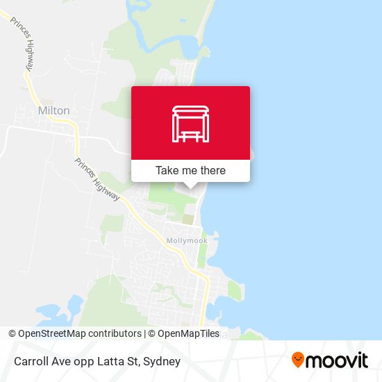 Carroll Ave opp Latta St map