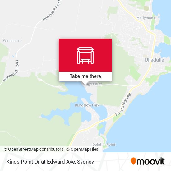 Kings Point Dr at Edward Ave map