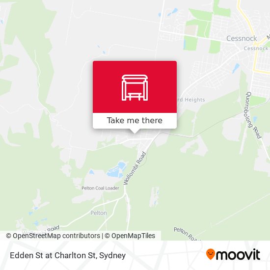 Edden St at Charlton St map