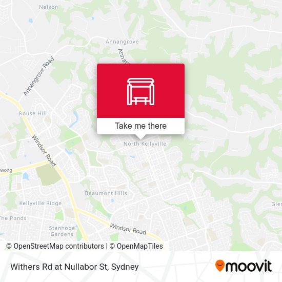 Withers Rd at Nullabor St map