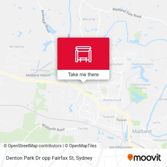 Denton Park Dr opp Fairfax St map
