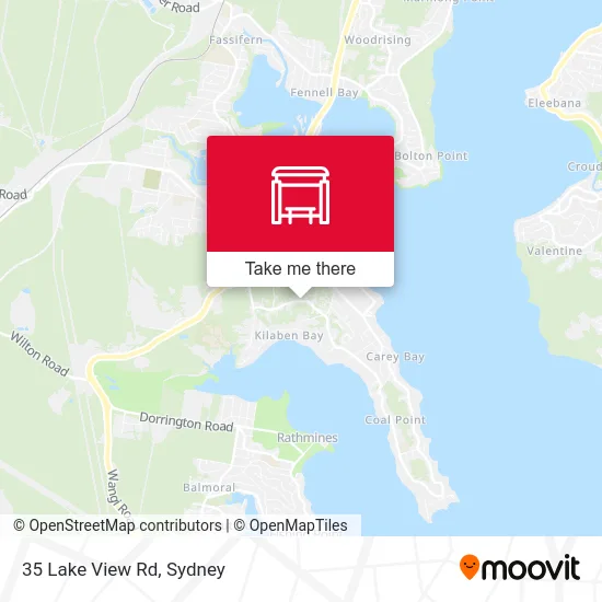 Mapa 35 Lake View Rd