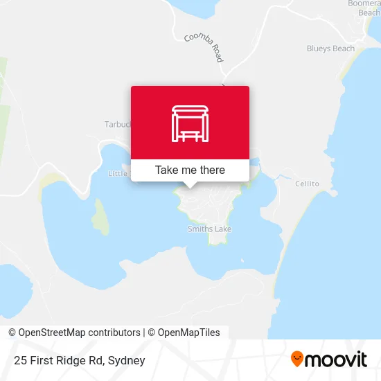 Mapa 25 First Ridge Rd