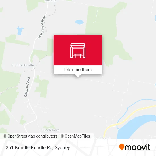 Mapa 251 Kundle Kundle Rd