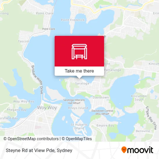 Mapa Steyne Rd at View Pde