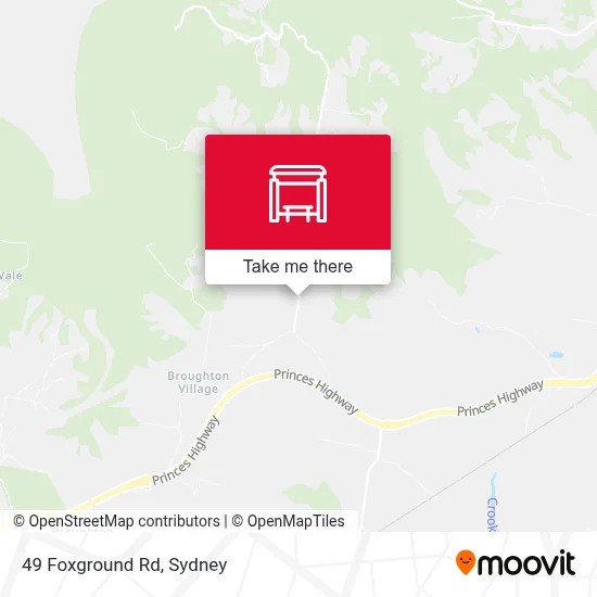 Mapa 49 Foxground Rd