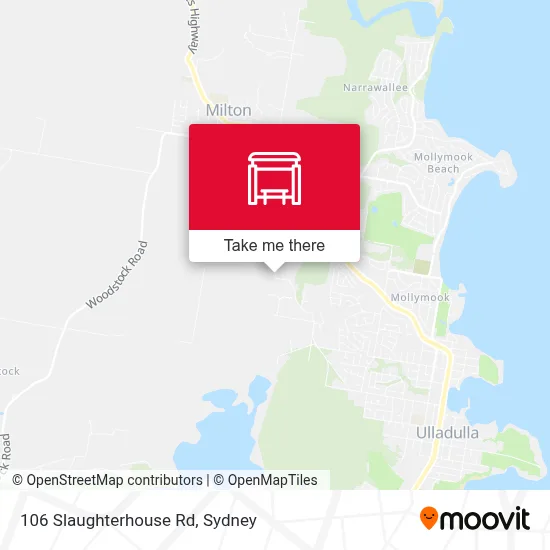 Mapa 106 Slaughterhouse Rd