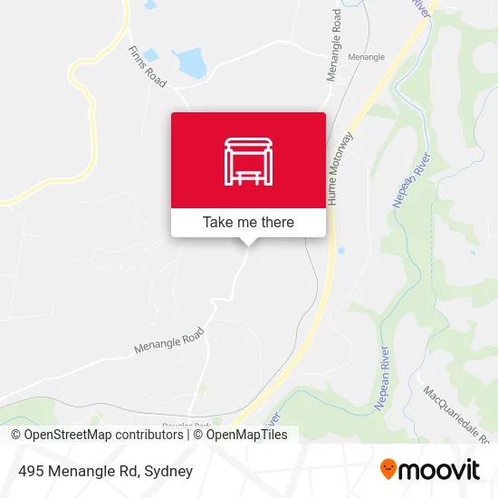 Mapa 495 Menangle Rd