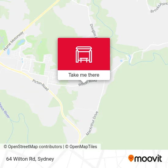 Mapa 64 Wilton Rd