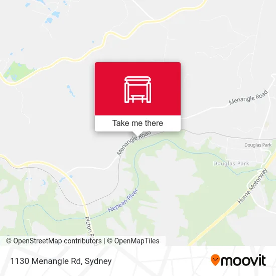 Mapa 1130 Menangle Rd