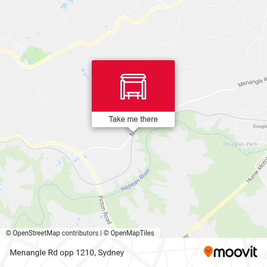 Mapa Menangle Rd opp 1210