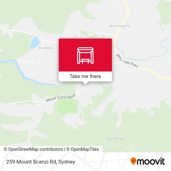 Mapa 259 Mount Scanzi Rd