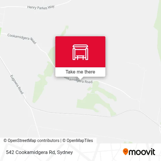 Mapa 542 Cookamidgera Rd