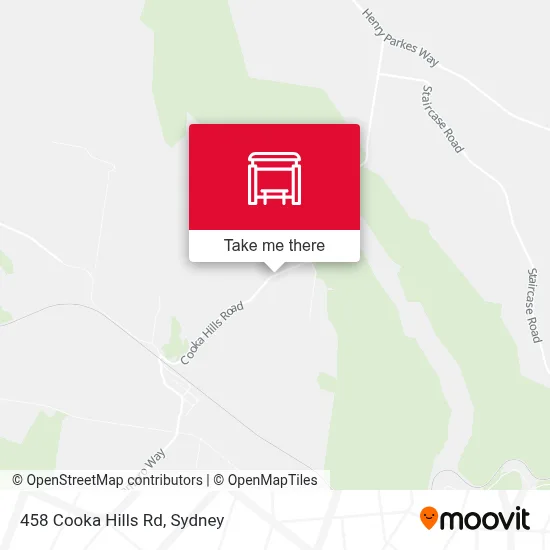 Mapa 458 Cooka Hills Rd