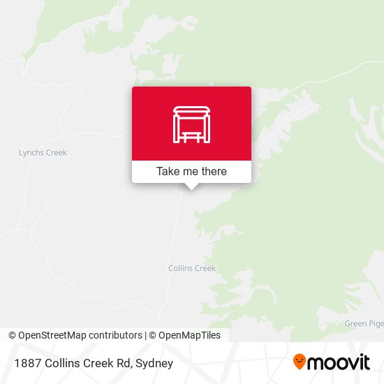 1887 Collins Creek Rd map