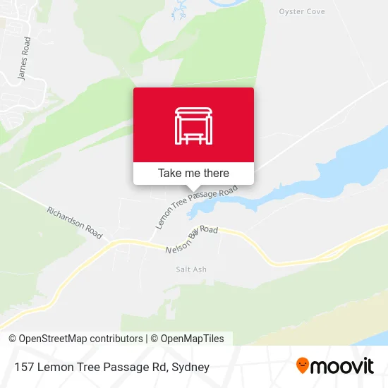 Mapa 157 Lemon Tree Passage Rd