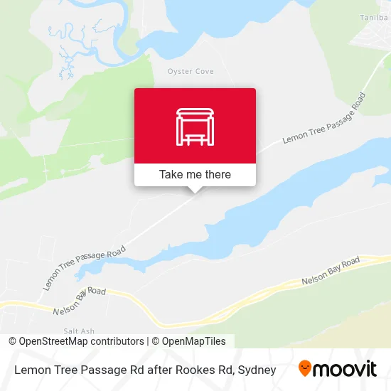 Mapa Lemon Tree Passage Rd after Rookes Rd