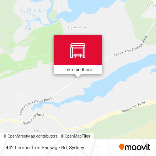 Mapa 442 Lemon Tree Passage Rd