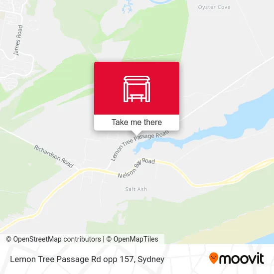 Mapa Lemon Tree Passage Rd opp 157