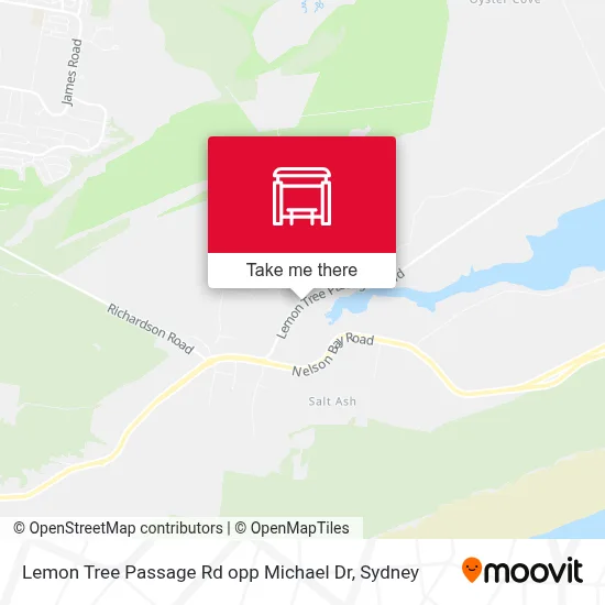 Mapa Lemon Tree Passage Rd opp Michael Dr