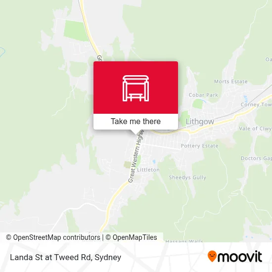 Mapa Landa St at Tweed Rd