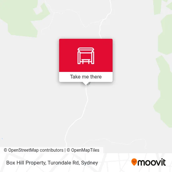 Mapa Box Hill Property, Turondale Rd
