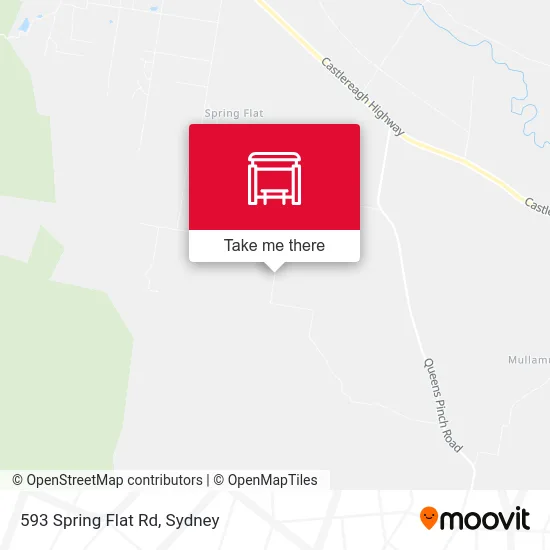 Mapa 593 Spring Flat Rd