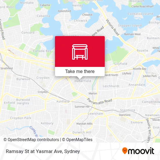Mapa Ramsay St at Yasmar Ave