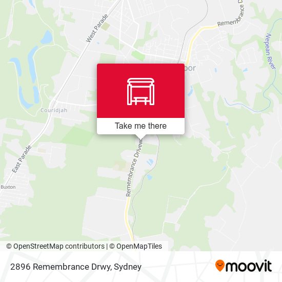 2896 Remembrance Drwy map